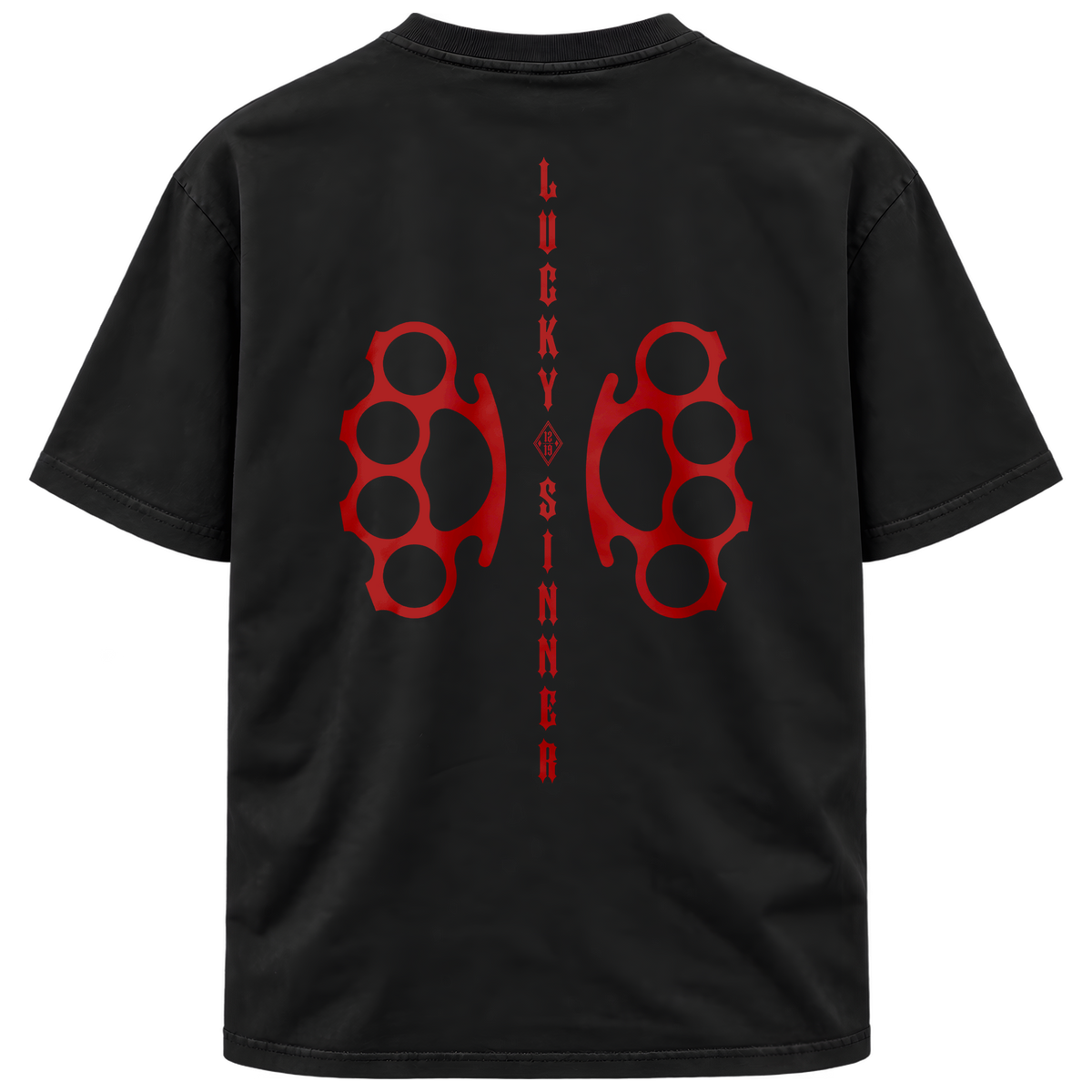 Oversize T-Shirt Red Knuckle 19 S/R