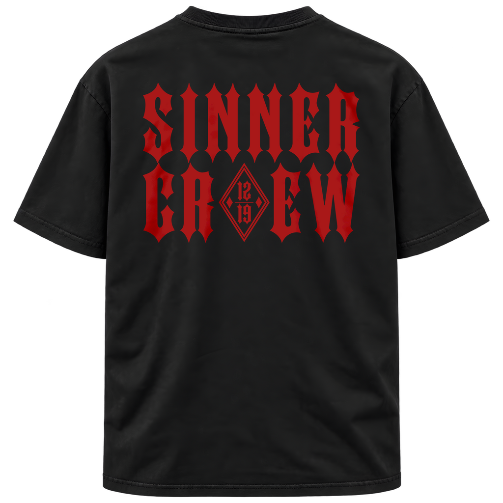 Oversize T-Shirt Sinner Crew S/R