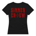 Women V-Neck Top Sinner Crew S/R