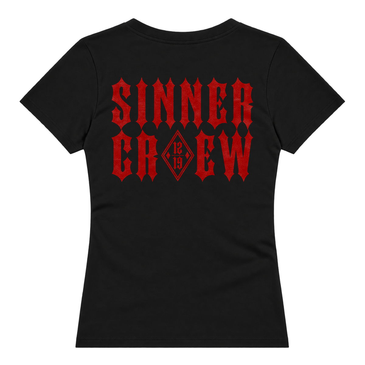 Women V-Neck Top Sinner Crew S/R